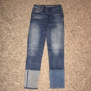 AE hi rise jeans